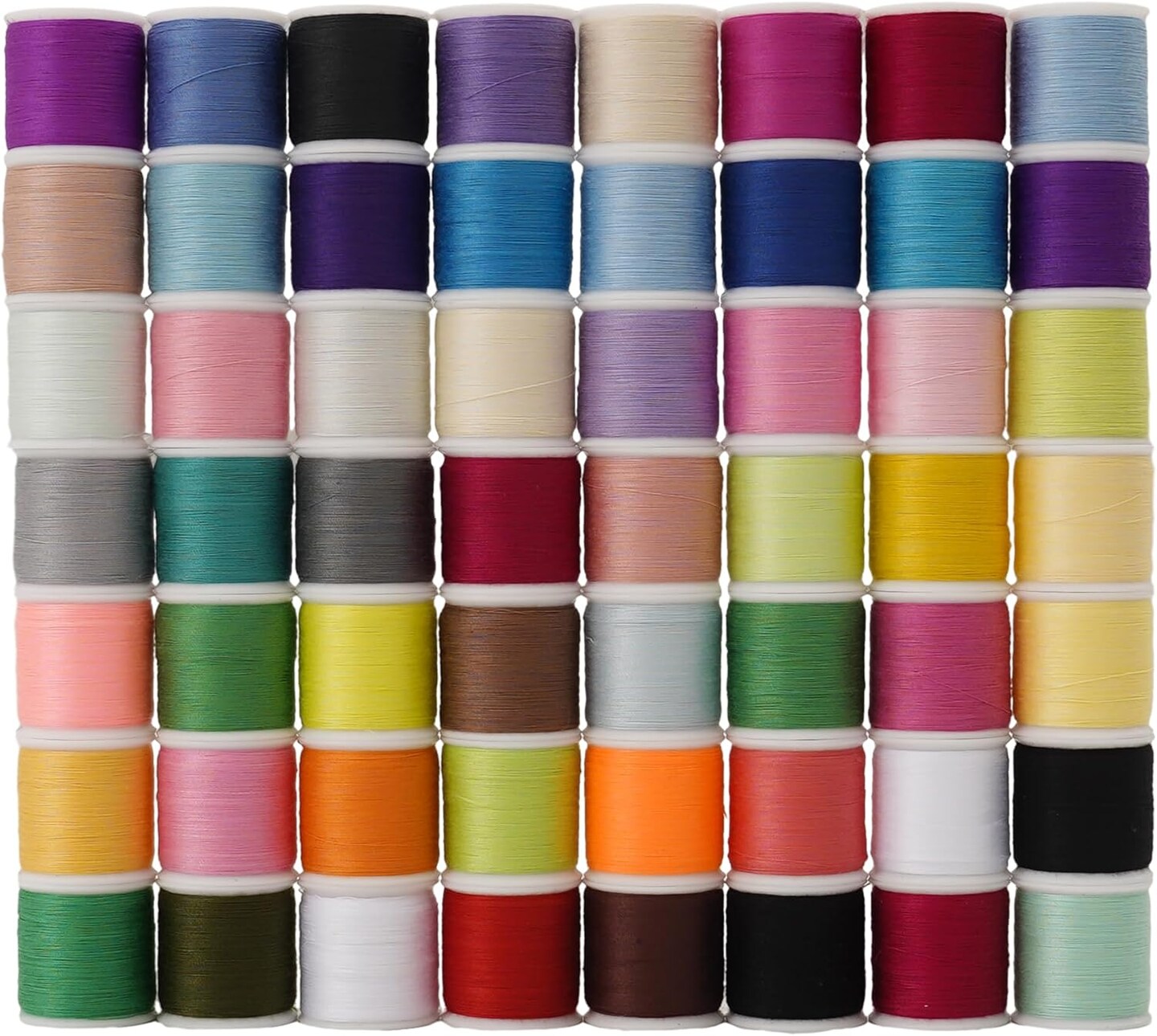 56 Spools Sewing Thread Kit for Hand Sewing and Machine Sewing