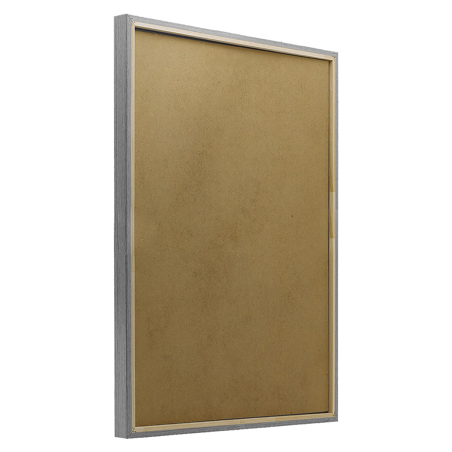 Stupell Industries Metal Brushes Abstraction Framed Print Under Glass, design by 1x