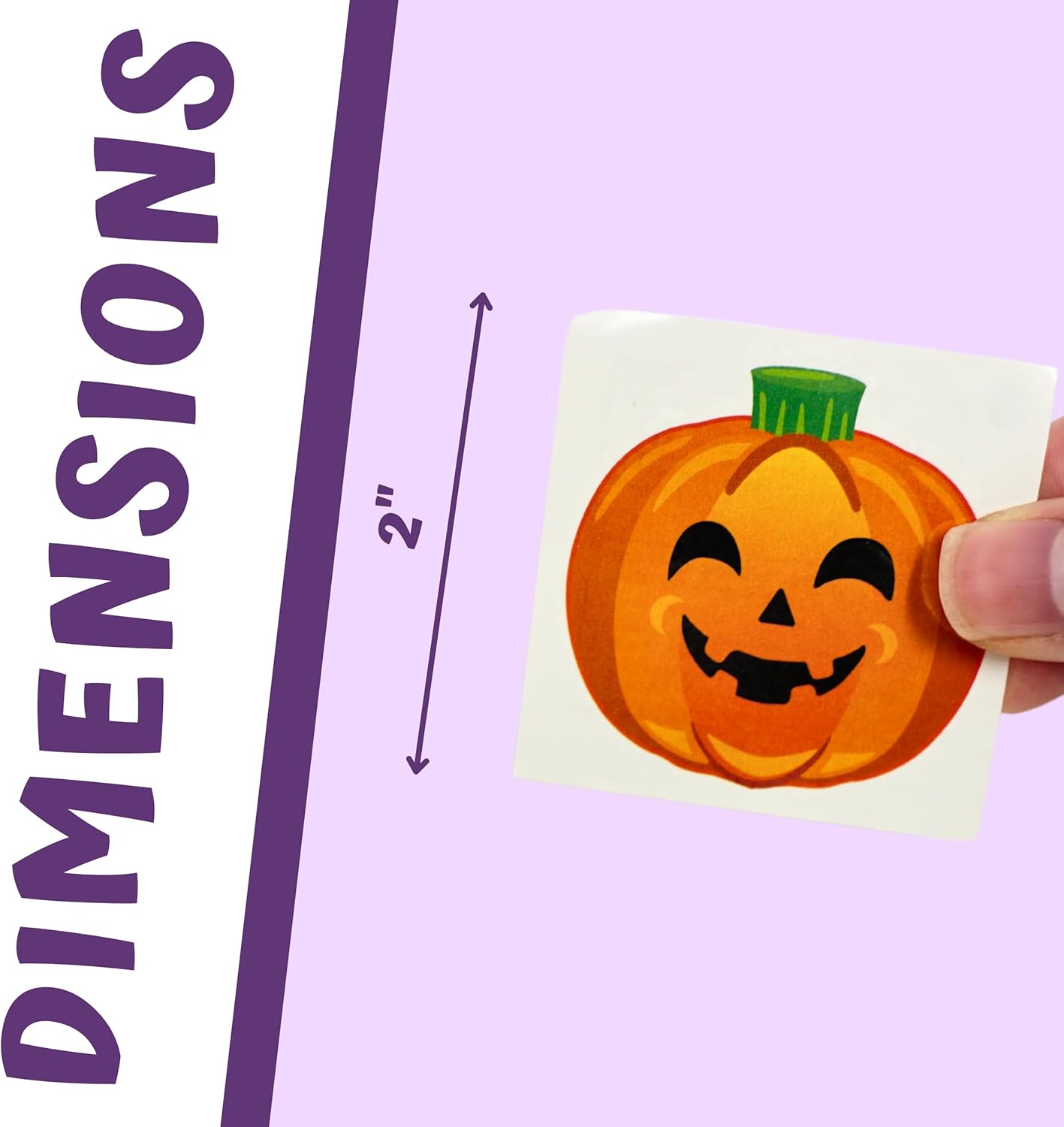 4E's Novelty 144 Pack Halloween Temporary Tattoos for Kids – 2" Waterproof Non-Toxic Tattoos Bulk, 6 Cute Spooky Designs, Individually Wrapped Party Favors, Trick or Treat Goodie Bag Fillers