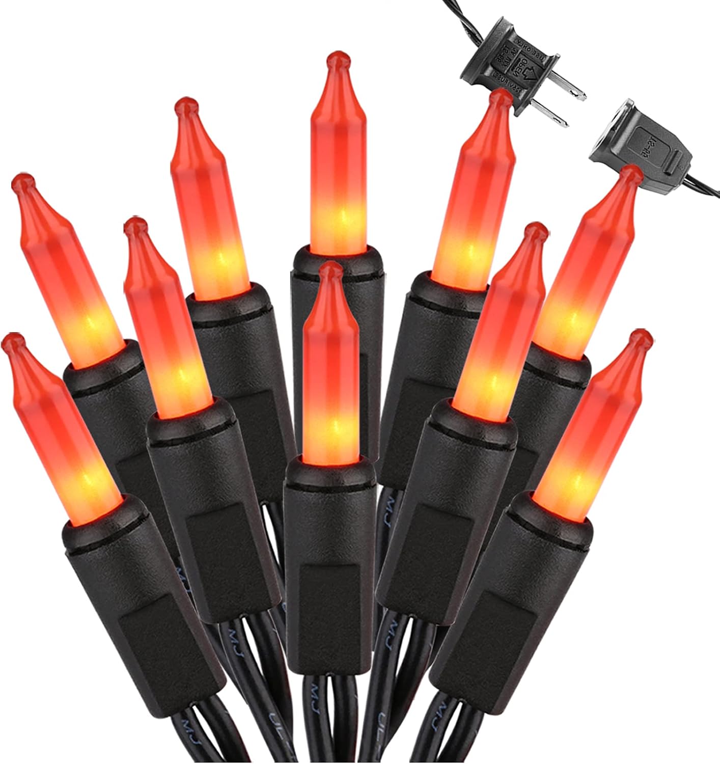 Orange Halloween String Lights - 21.3Ft, 100 - CT