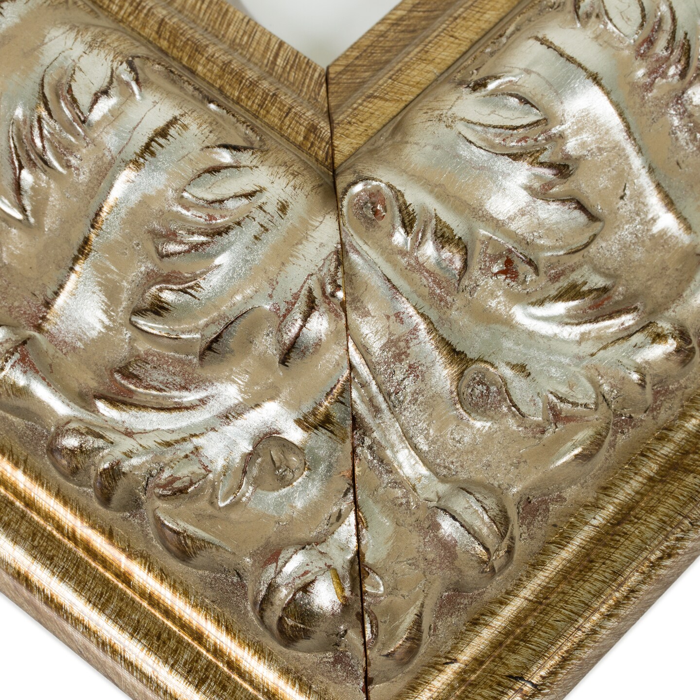 Barroco 3.125&#x22;, Antique Silver Picture Frame by wallsthatspeak
