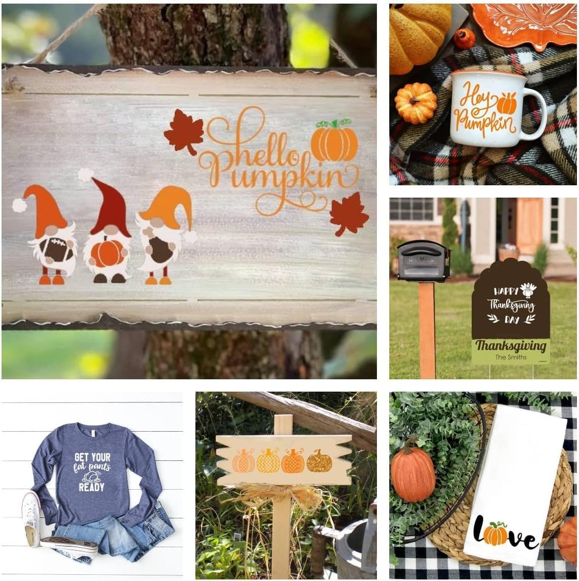 Fall Silk Screen Stencils Reusable Self Adhesive Chalk Mesh Stencils