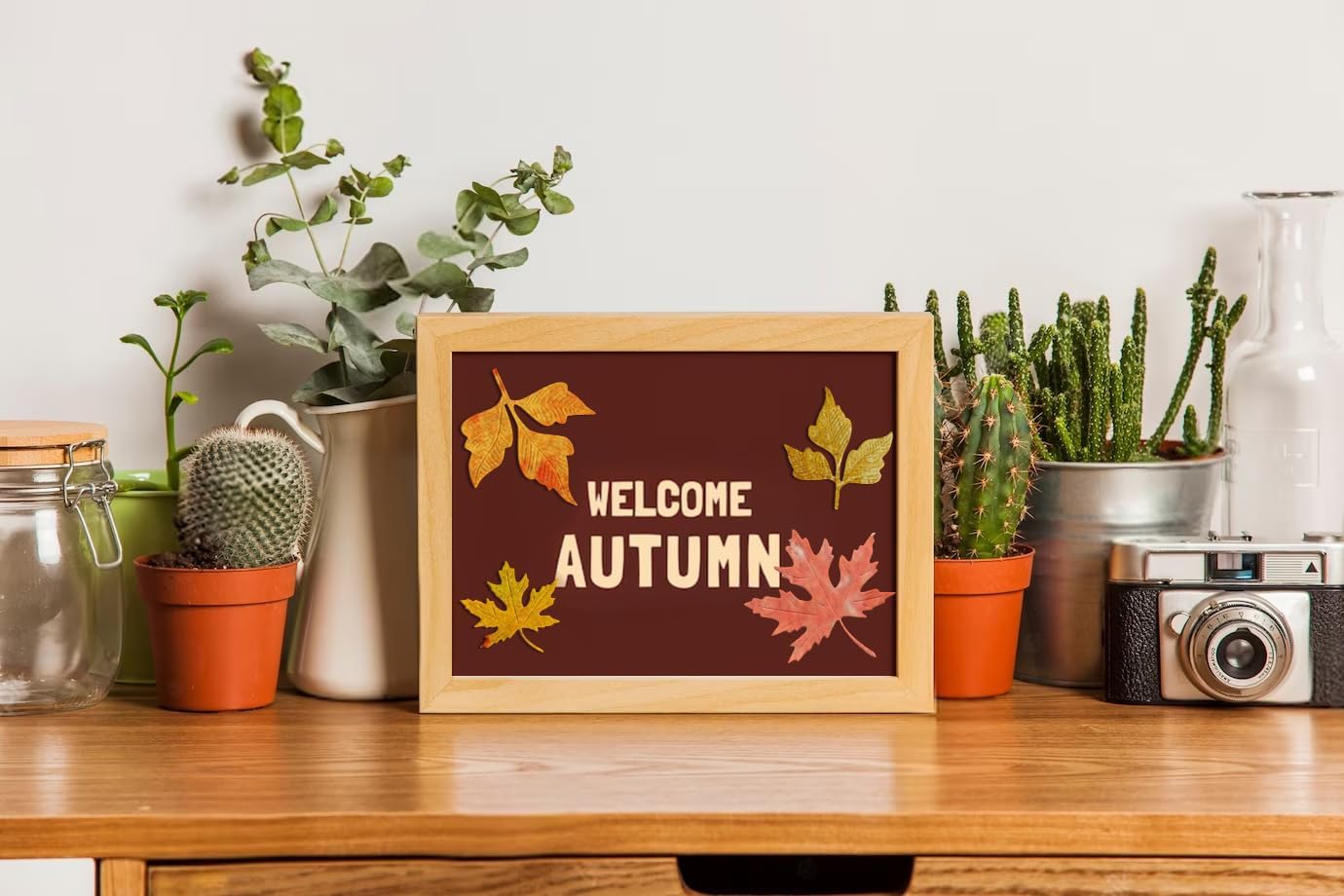 Fall & Thanksgiving Leaves Metal Cutting Dies for Card Making