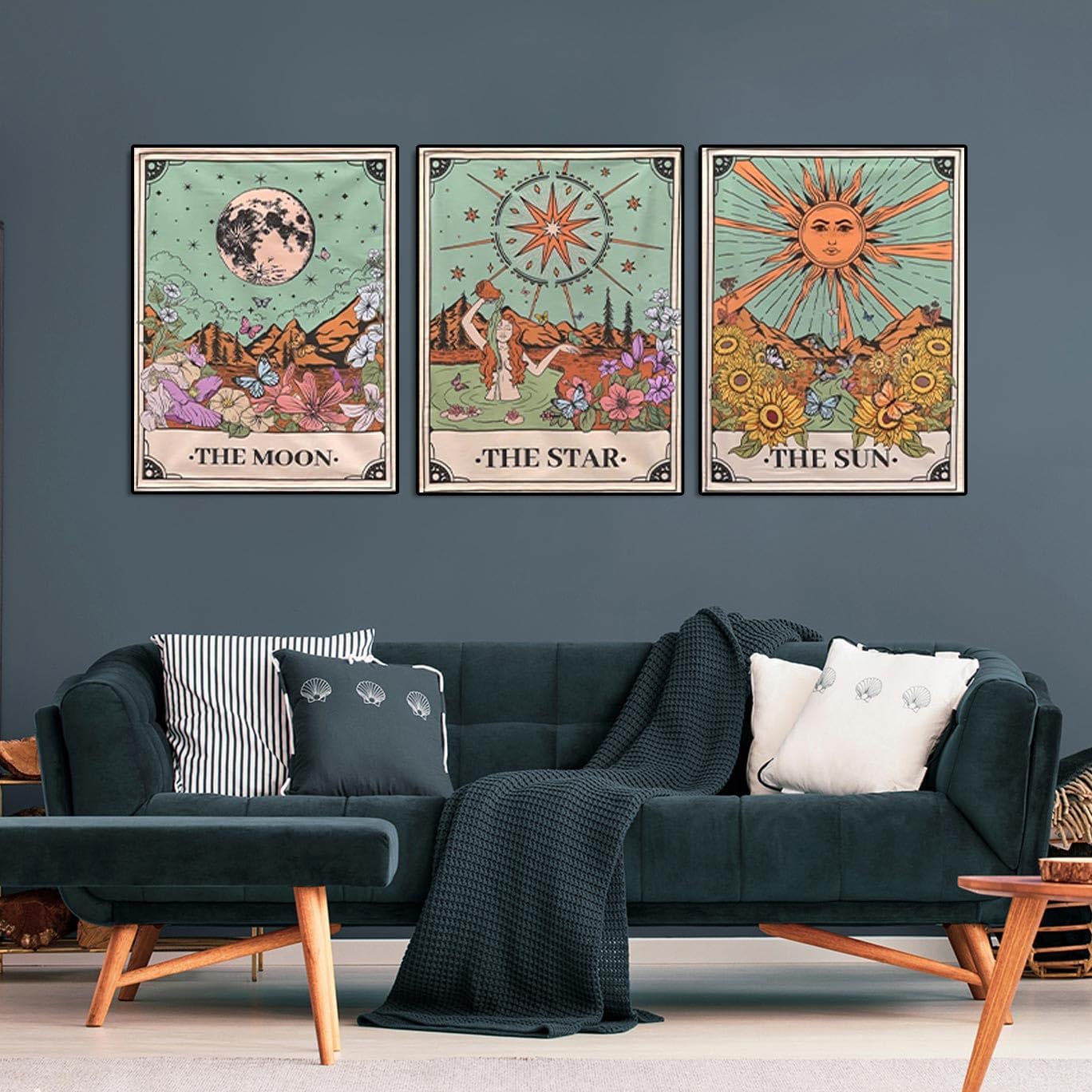3 Pack Sun and Moon DIY 5D Diamond Art Kits 12x16inch