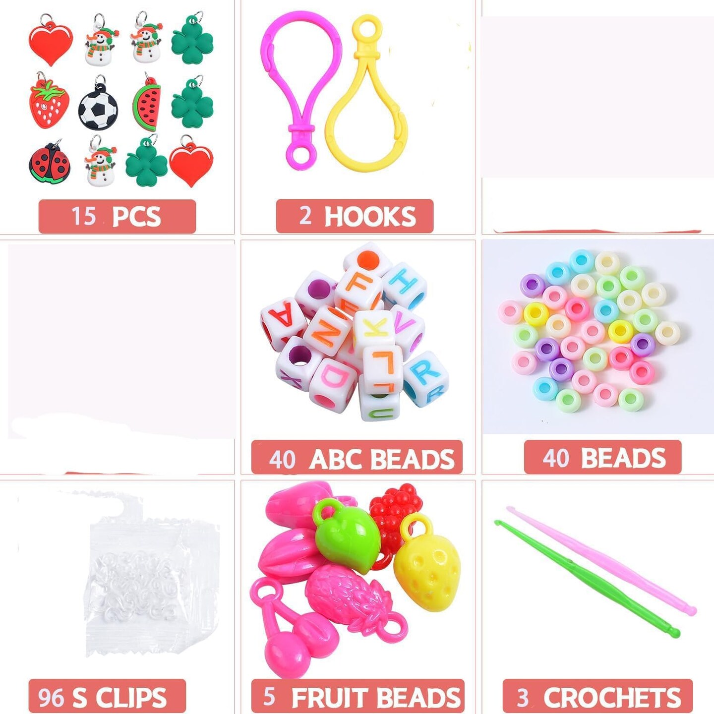2500+ Rubber Band Bracelet Kit &#x2013; Loom Bracelet Making Set for Kids with Refill Bands, Loom Board &#x26; Tools &#x2013; Friendship Bracelet Birthday Gift Kit