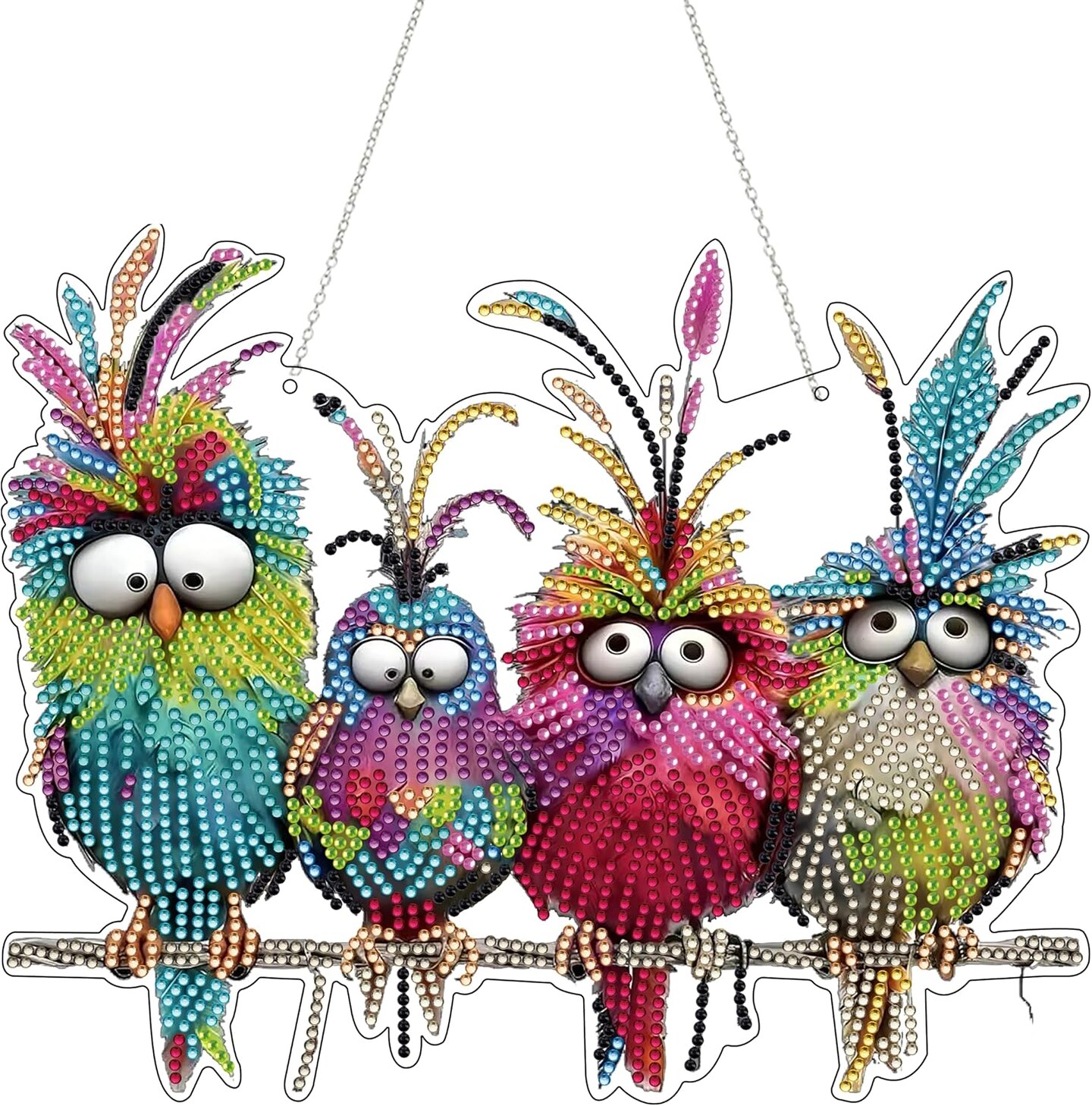 Diamond Art Hanging Kit for Adult (Bird)