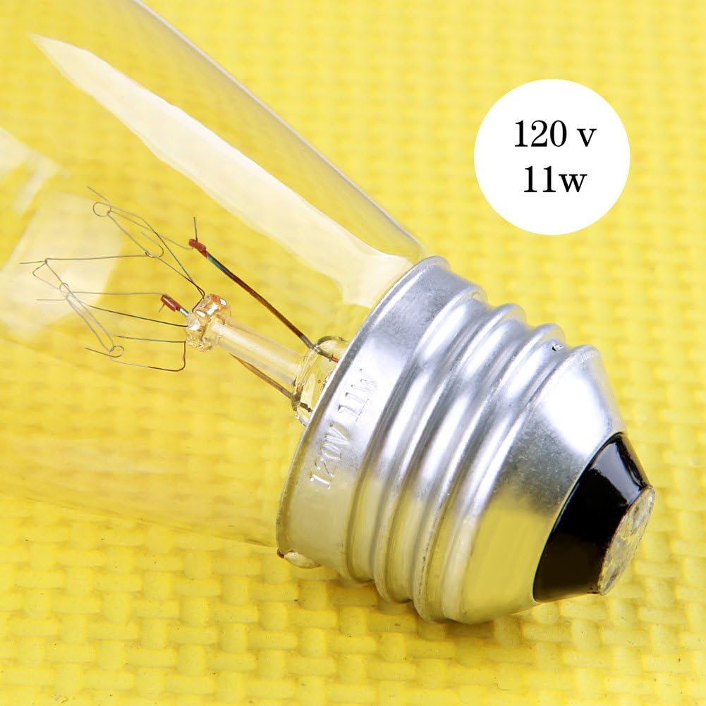 30 Pack S14 Outdoor String Light Bulbs – Orange, 120V 11W Clear Vintage Patio Bulbs