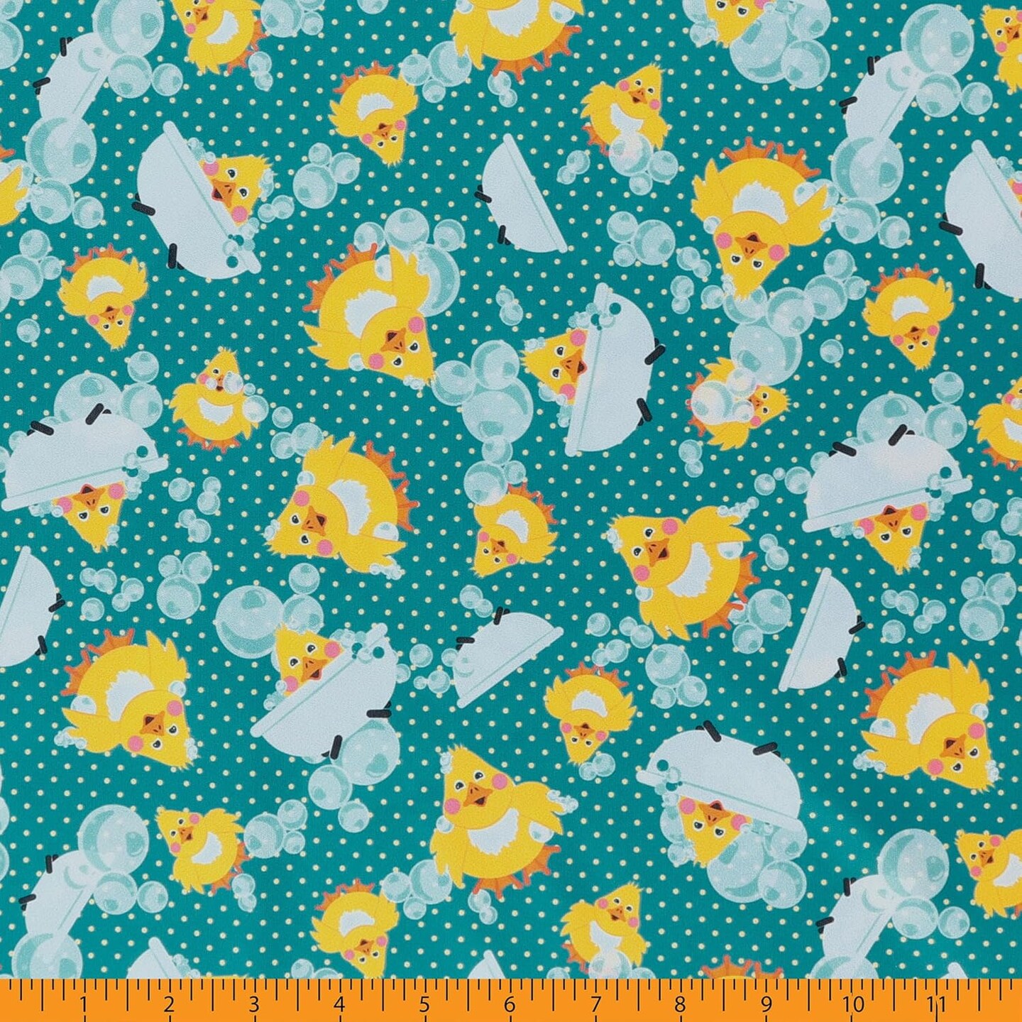 Mook Fabrics Bath Time Printed PUL Fabric [60 in. Wide] - By The Yard