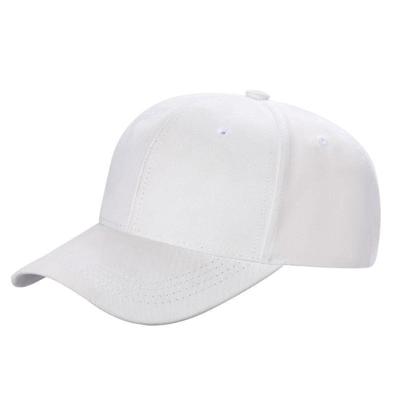 Suede Solid Basic Adjustable Cap