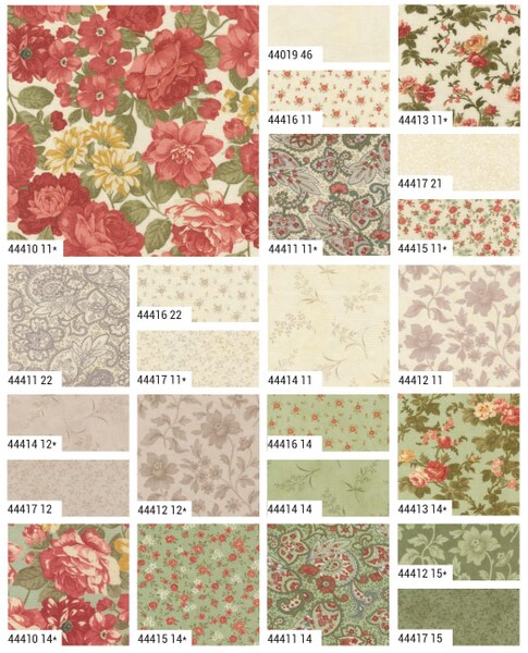 Ambiance 10&#x22; Square Pack (Layer Cake) by 3 Sisters for Moda (44410LC)