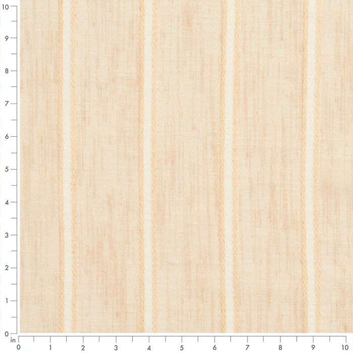 1 Yard Polyester Sheer Upholstery Fabric Lightweight Fade Resistant Elegant Vanilla