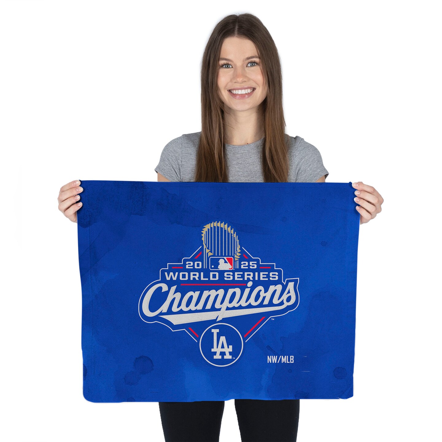 MLB 2025 World Series Championship Los Angeles Dodgers Chop Rally