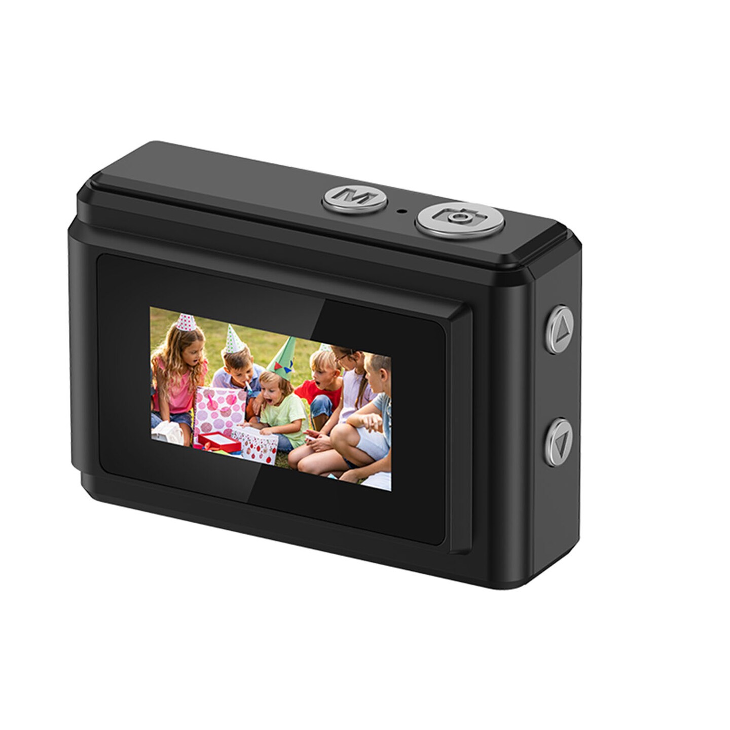 Mini Camera Blue GP1235 &#x2013; Compact 720P HD Recorder with IPS Display, 12MP, Type-C Charging &#x26; 75-Minute Playback