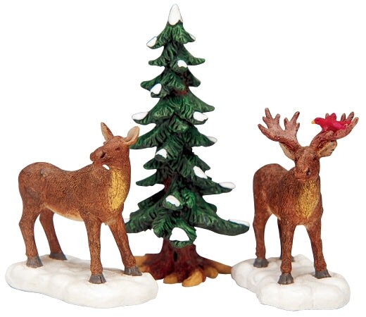 Lemax Mr &#x26; Mrs Moose