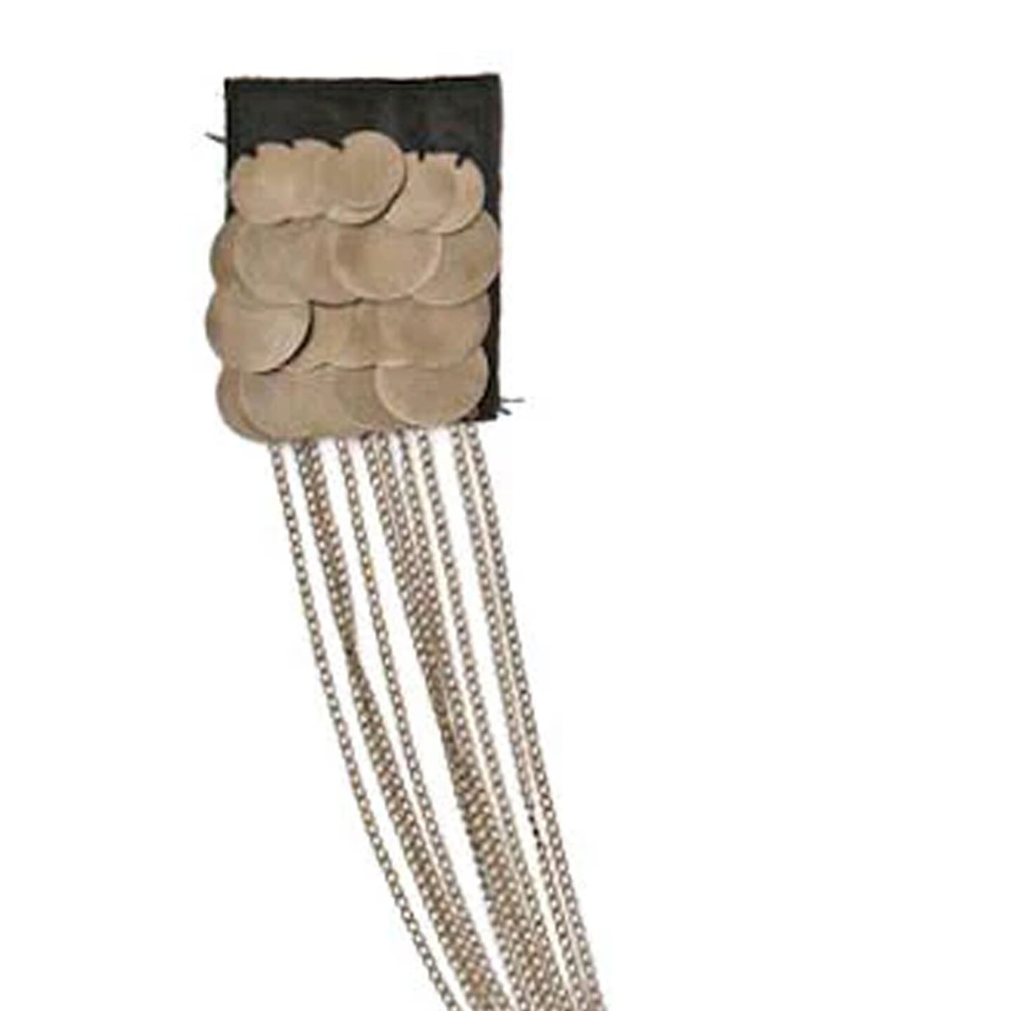 Chain Shoulder Epaulet for Shirts Dresses Military Inspired Fashion