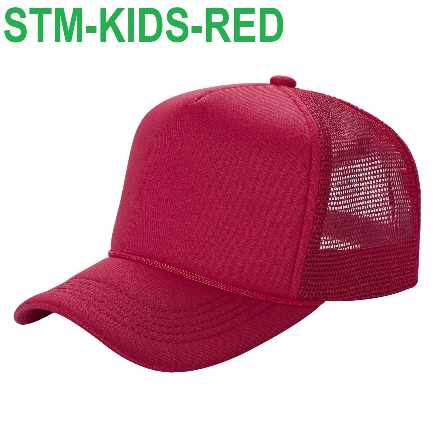 Trucker Hat Mesh Back Snapback Baseball Cap Adjustable Unisex FD205480-GREY_MAIN.png?v=  main image 4
