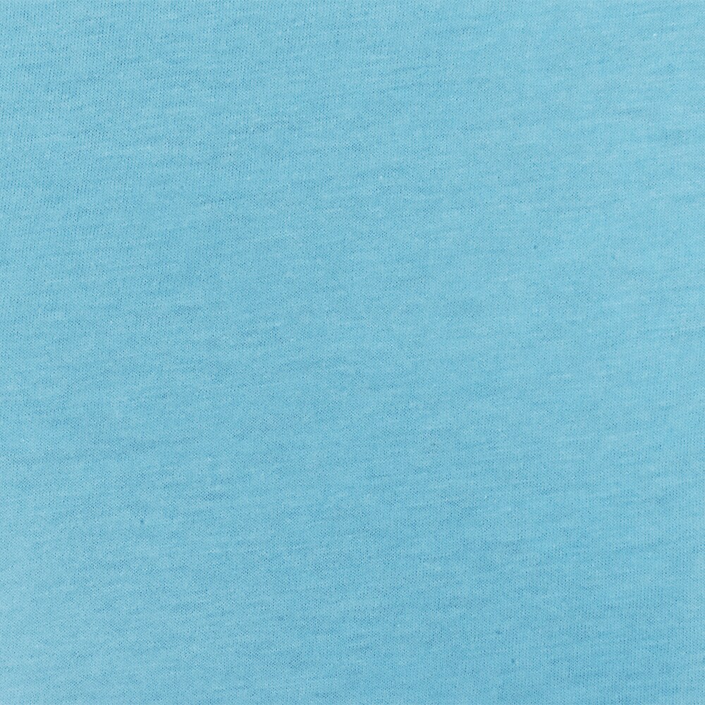 Blue Organic Cotton Stretch Spandex Solid Jersey Knit Fabric By the Yard