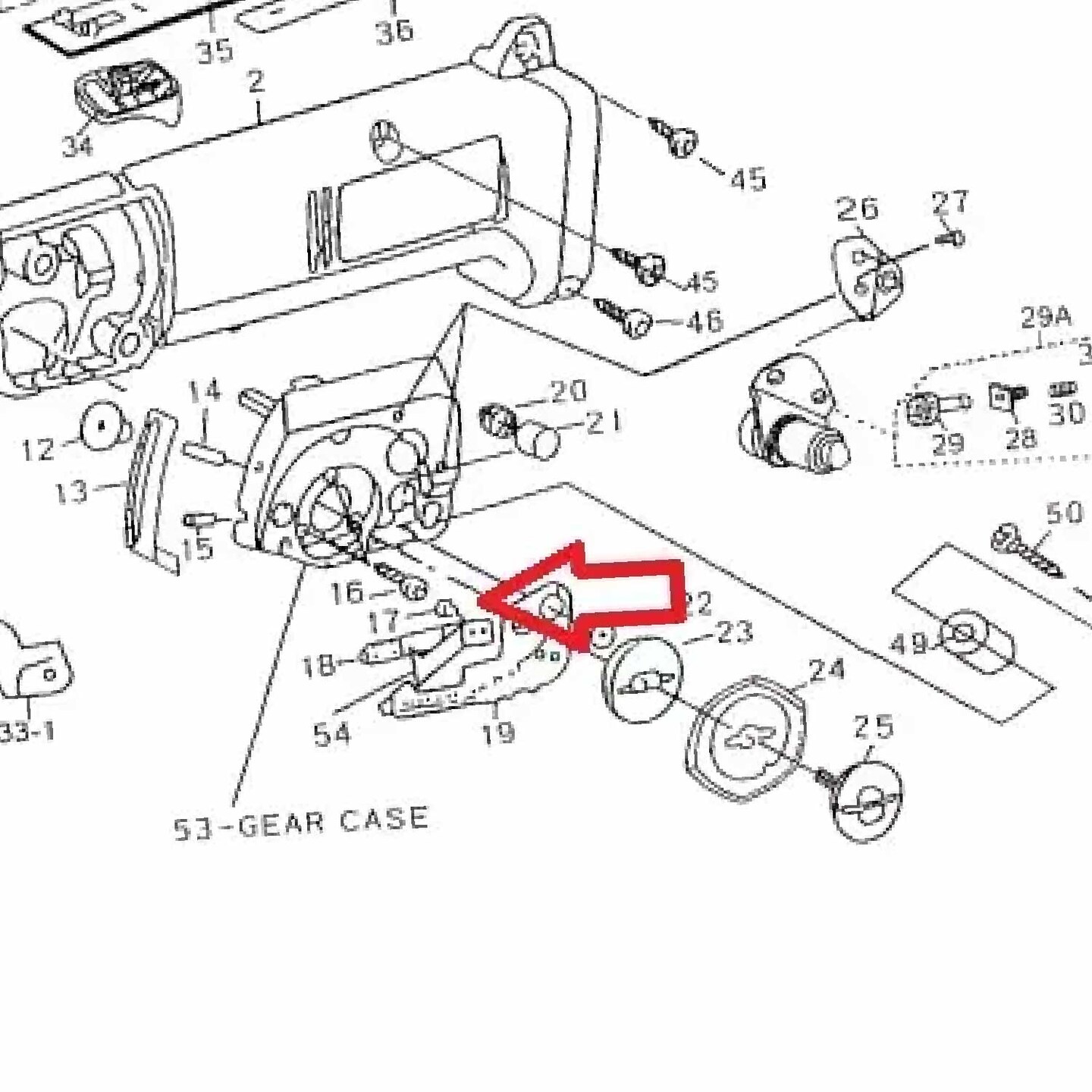 Screw for Micro Top MB-60 Emery EC-360 MB-360 Consew 501P Bosch 1925 Eastman