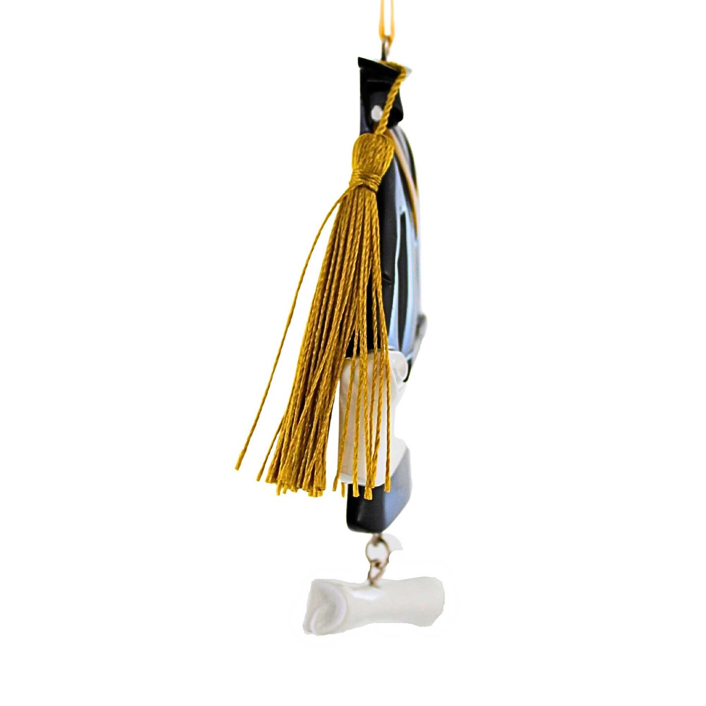 Polarx 4.0 Inch Grad Gown Christmas Tree Ornament , High School Collage