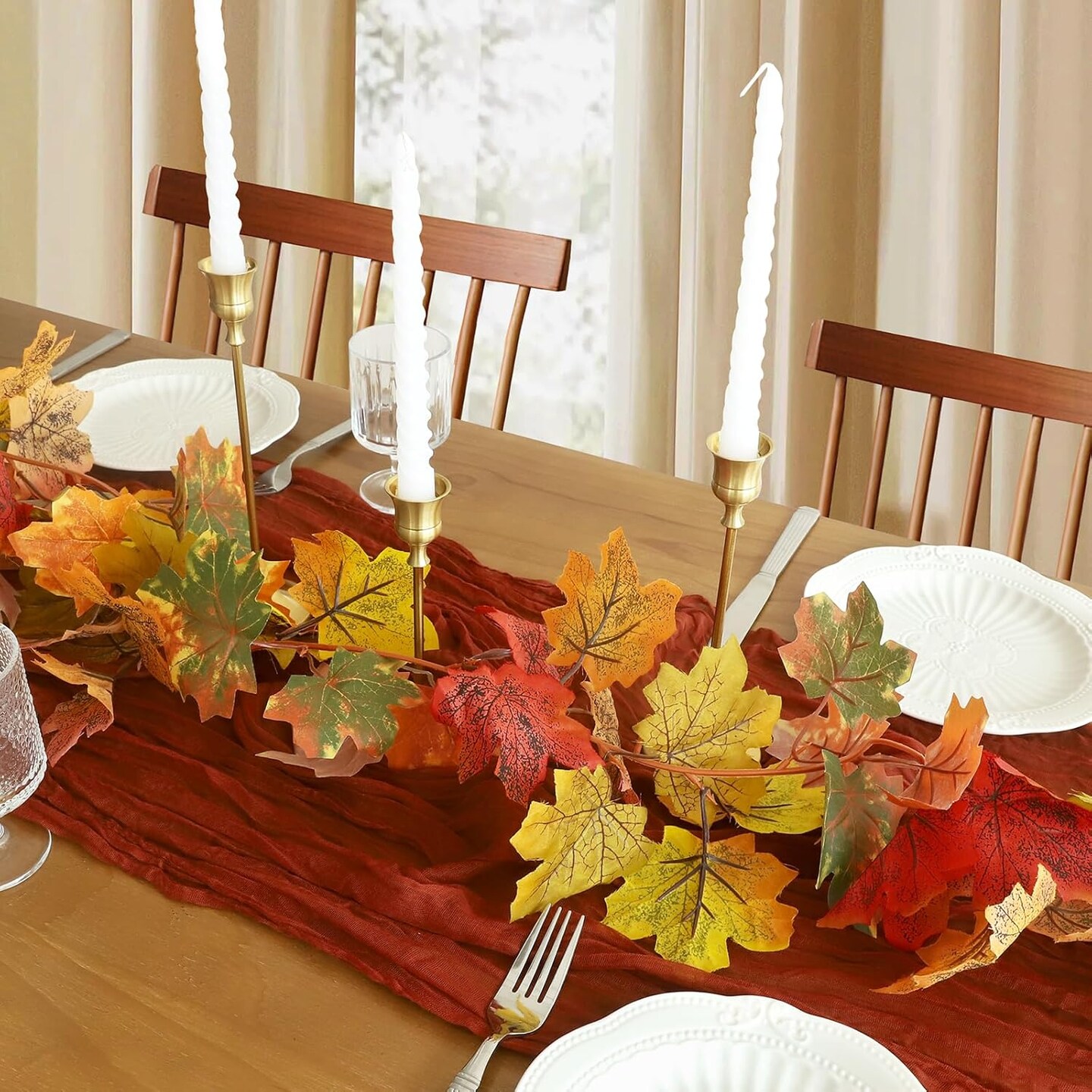 10FT Thanksgiving Cheesecloth Table Runners