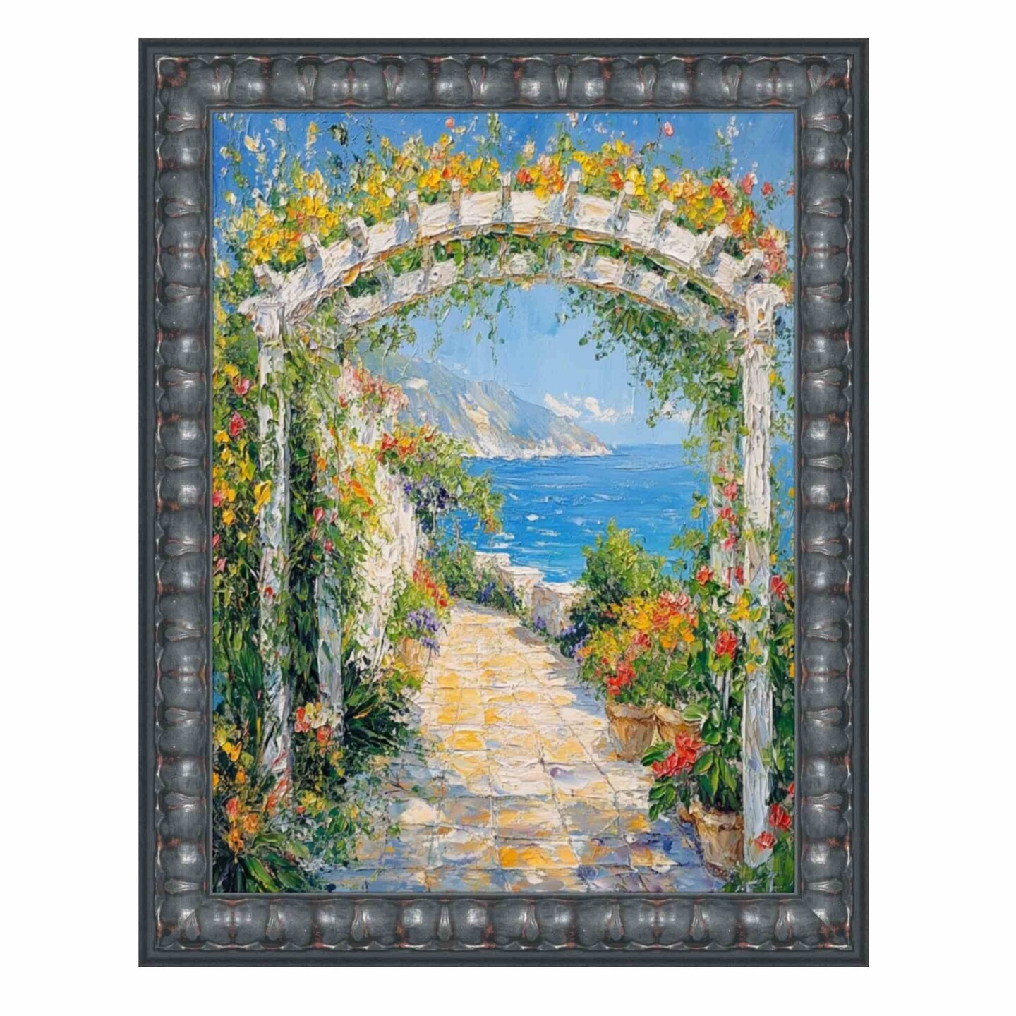 Gotham Gothic Black Ornate Picture Frame 24x30 frame