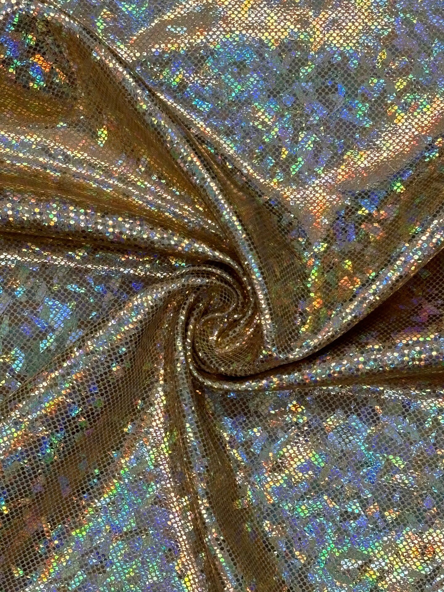 1 Yard Shattered Glass Spandex Fabric for Costumes, Dancewear & Activewear Projects 58"/60" Inches Wide