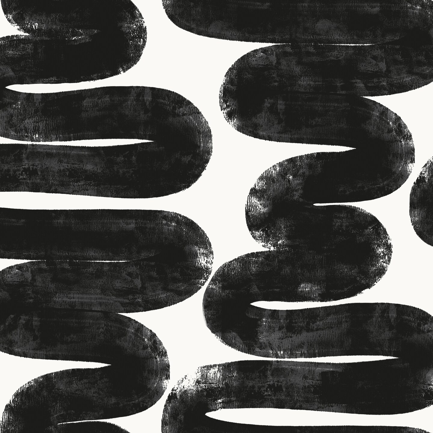 Tempaper Wiggle Room Peel and Stick Wallpaper By Bobby Berk, 15 sq. ft.