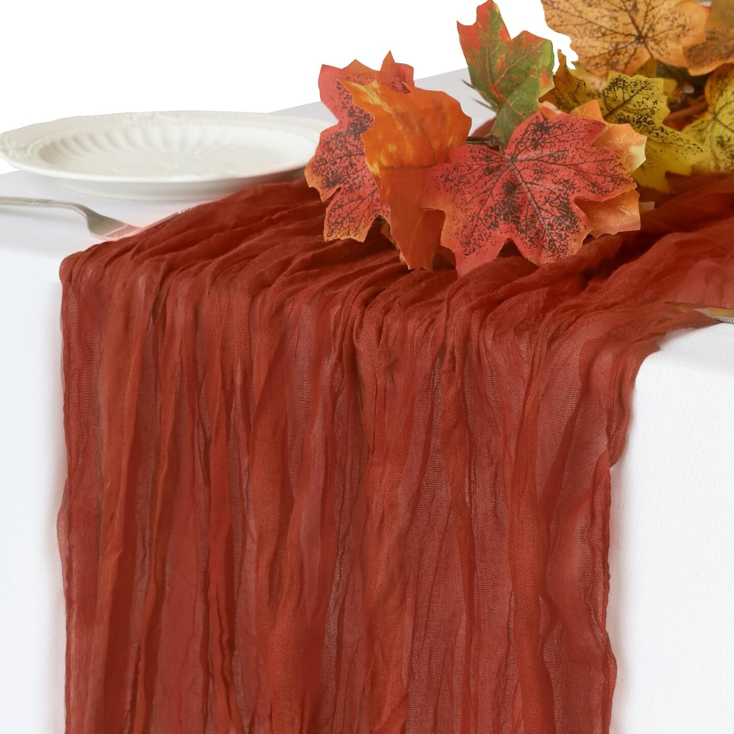 10FT Thanksgiving Cheesecloth Table Runners