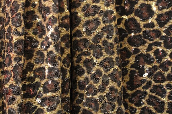 1 Yard Classic Leopard Print Fabric Multipurpose 36&#x22; x 60&#x22;