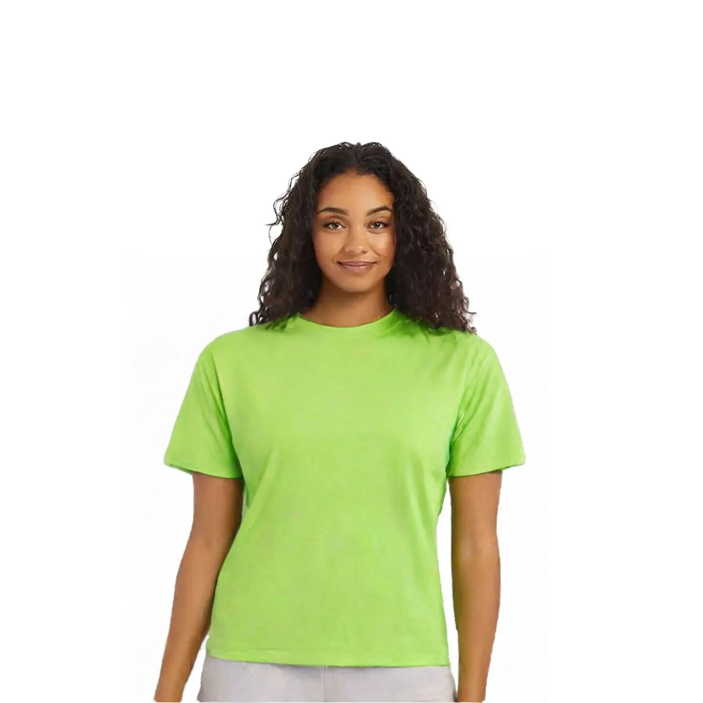 Hanes Unisex EcoSmart T Shirt Cotton Polyester Blend Classic Fit Sustainable Everyday Casual Tee