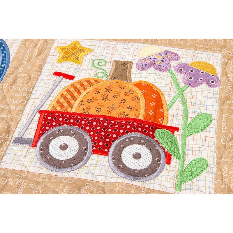 Machine Embroidery USB Autumn Love by Lori Holt for Riley Blake