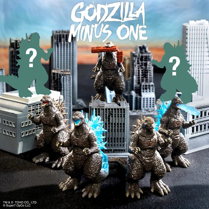 Super7 - Toho - Reaction Blind Box Wv8 - Godzilla Minus One 12pc