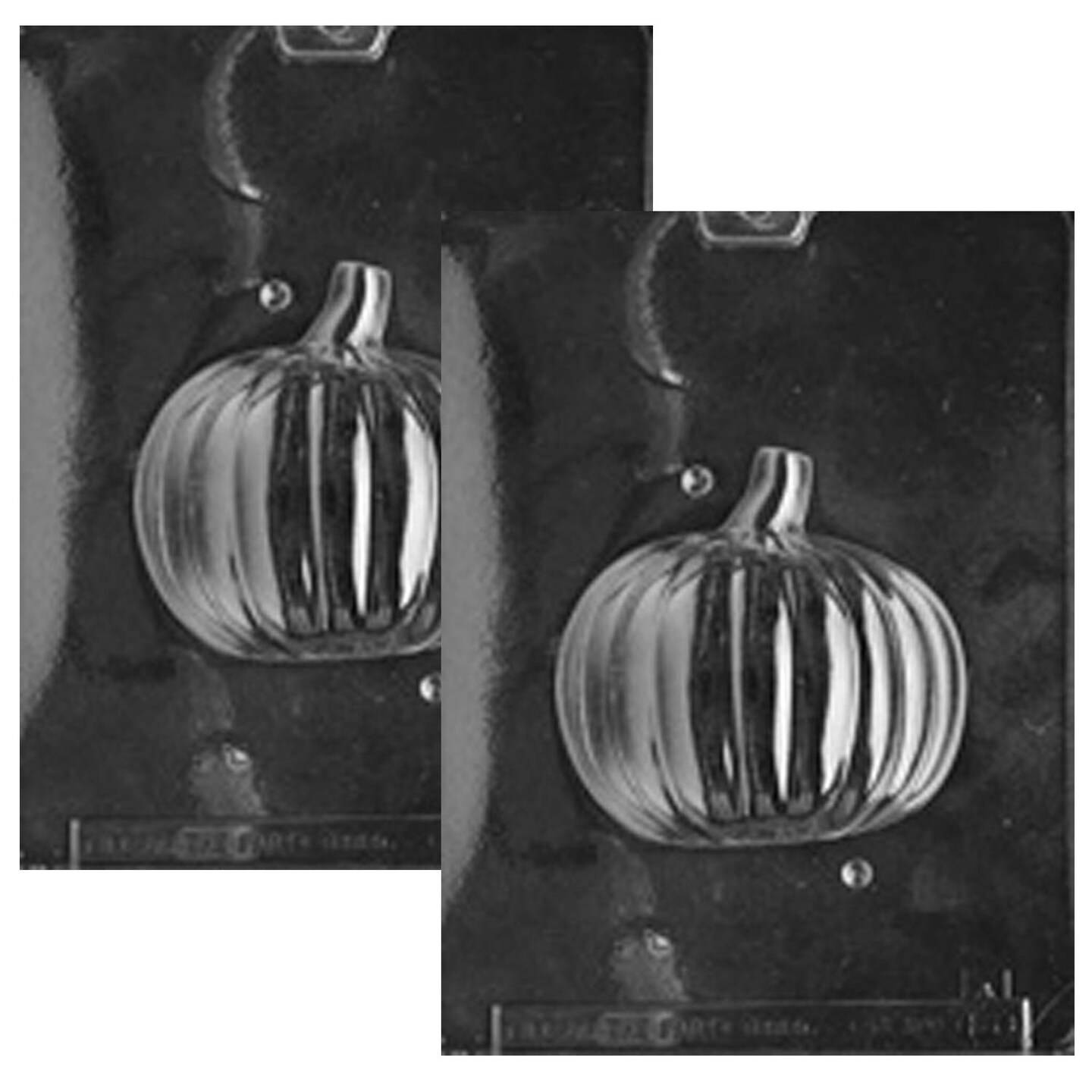 3D Pumpkin Chocolate Mold Side A