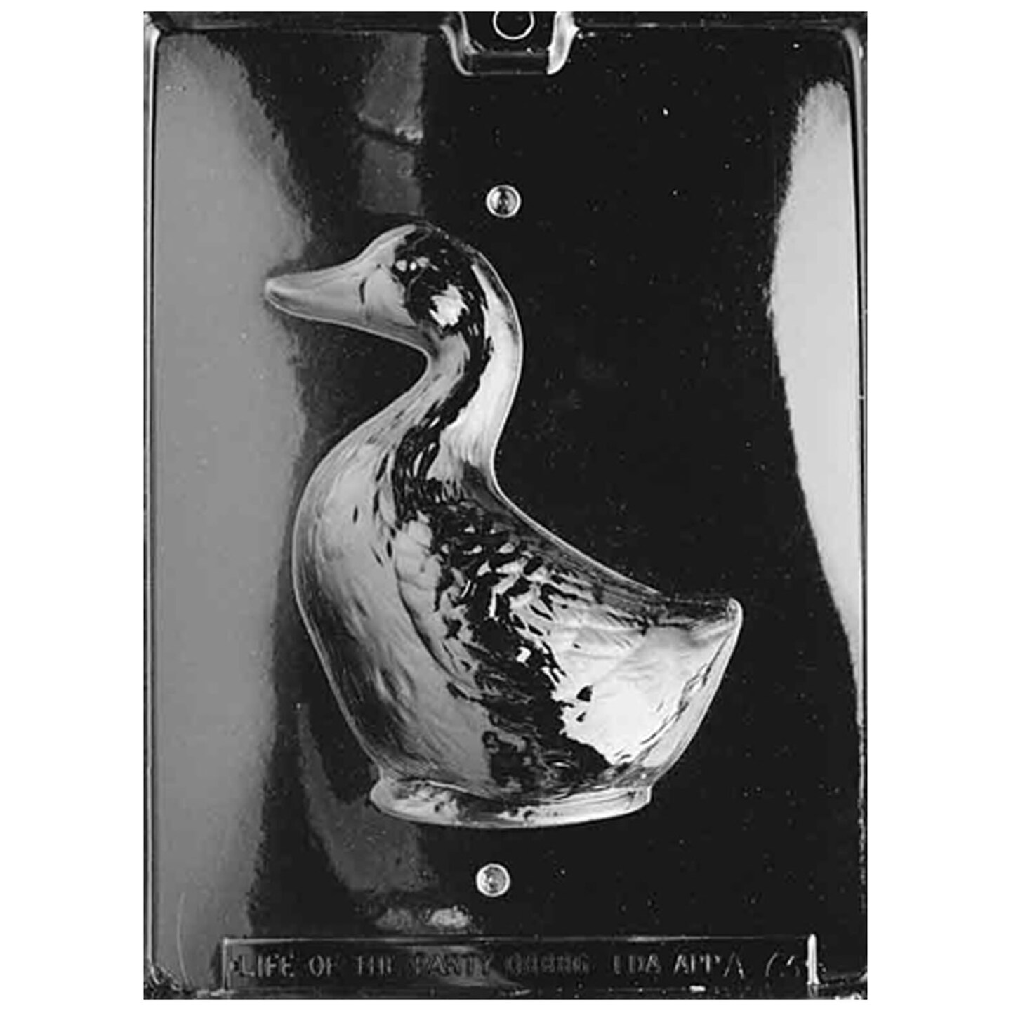 3D Goose Chocolate Mold Back