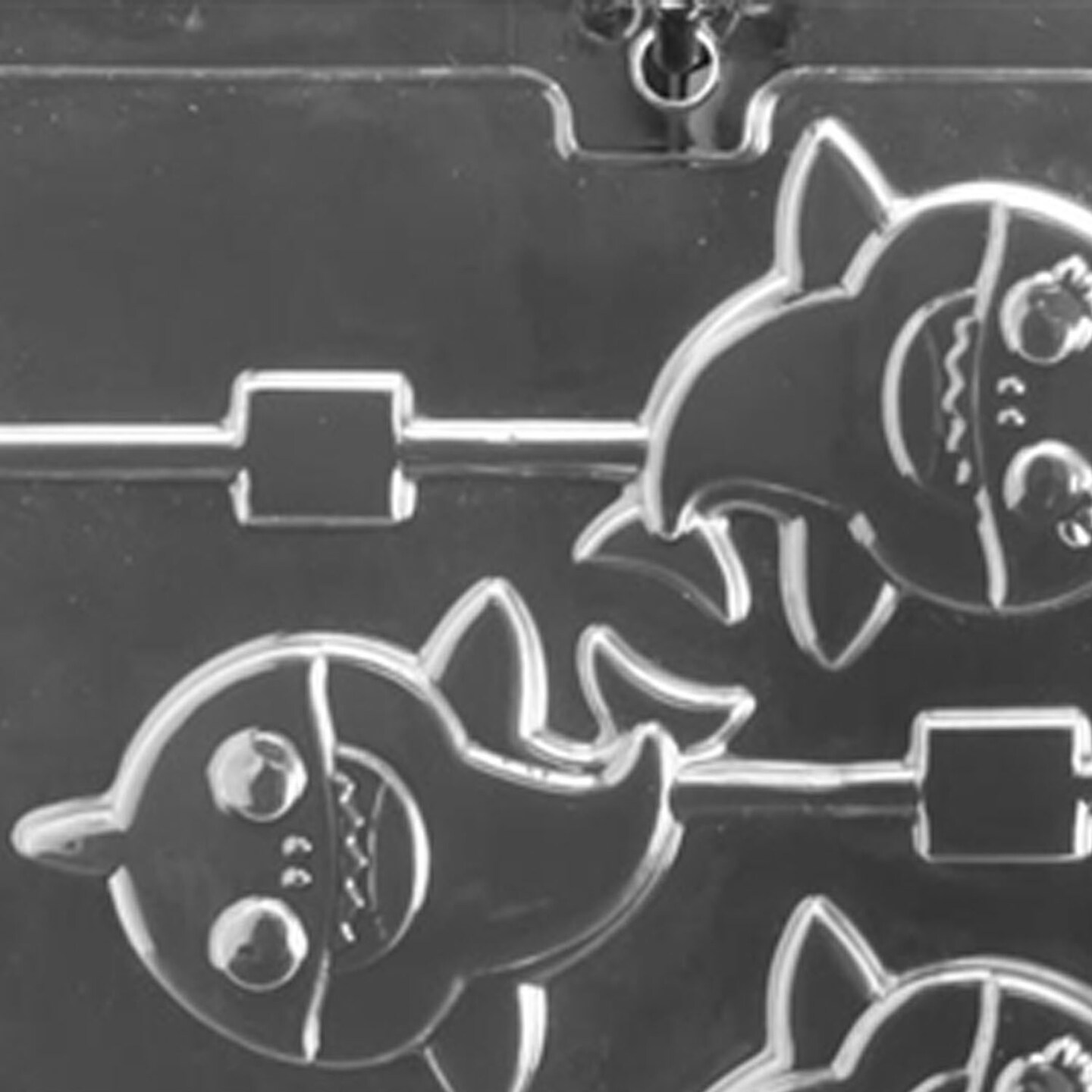 Baby Sharks Lolly Chocolate Mold Fun and Easy Mold for Themed Treats