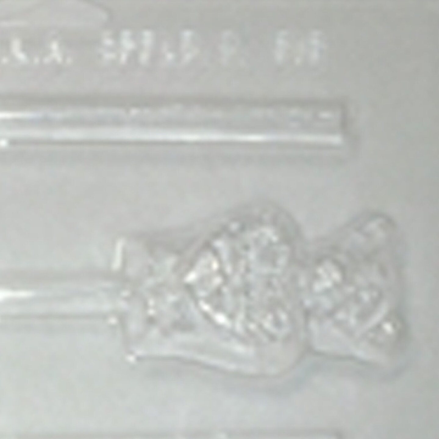 Teddy Bear With Heart Sucker Chocolate Mold