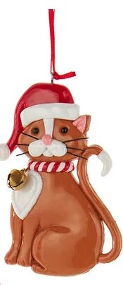 Claydough Cat Ornament - Ginger | Michaels