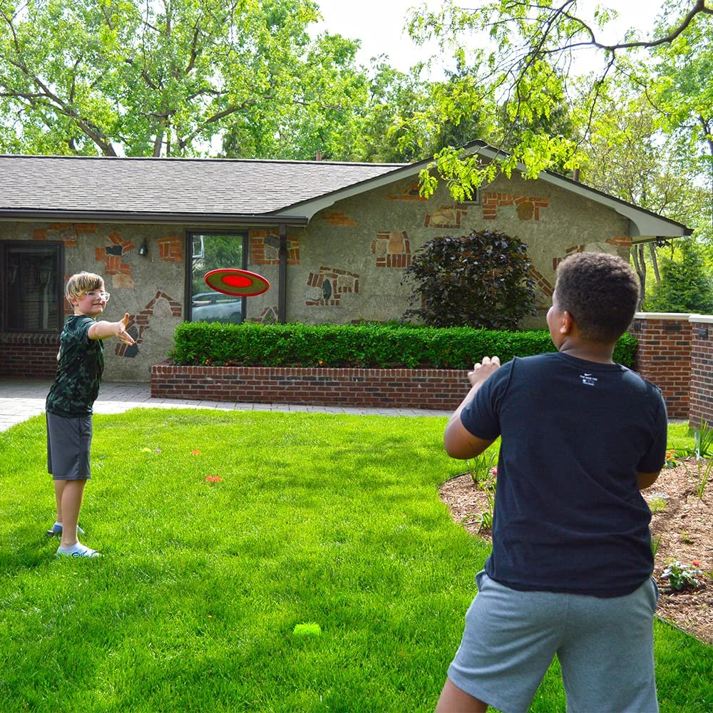 Koosh Woosh - Frisbee for the Ball That's Easy to Catch, Hard to Put Down - So Many Ways to Play! - Ages 6+
