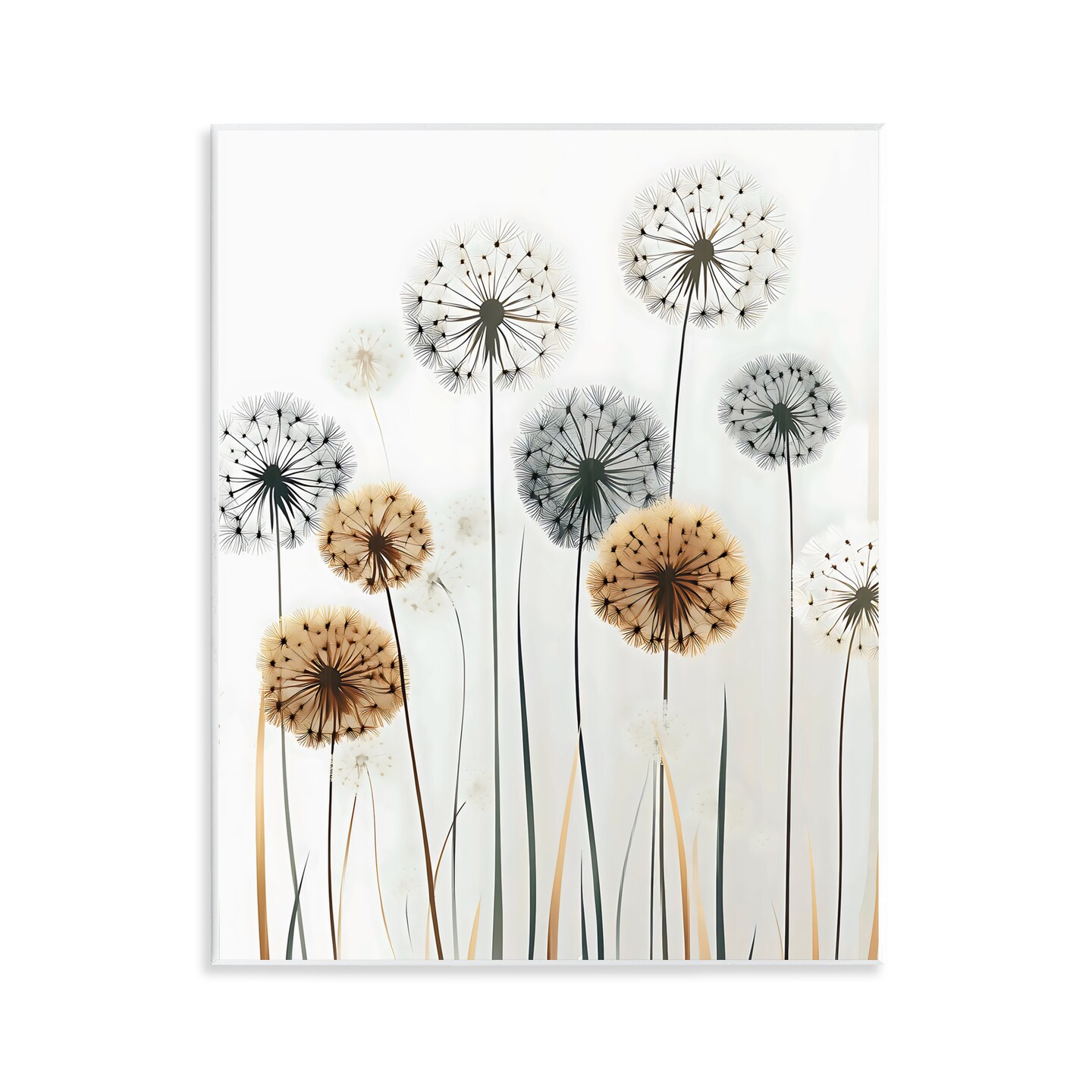 Stupell Industries Rustic Dandelions Growth Wall Plaque Art, design by Creative Studio