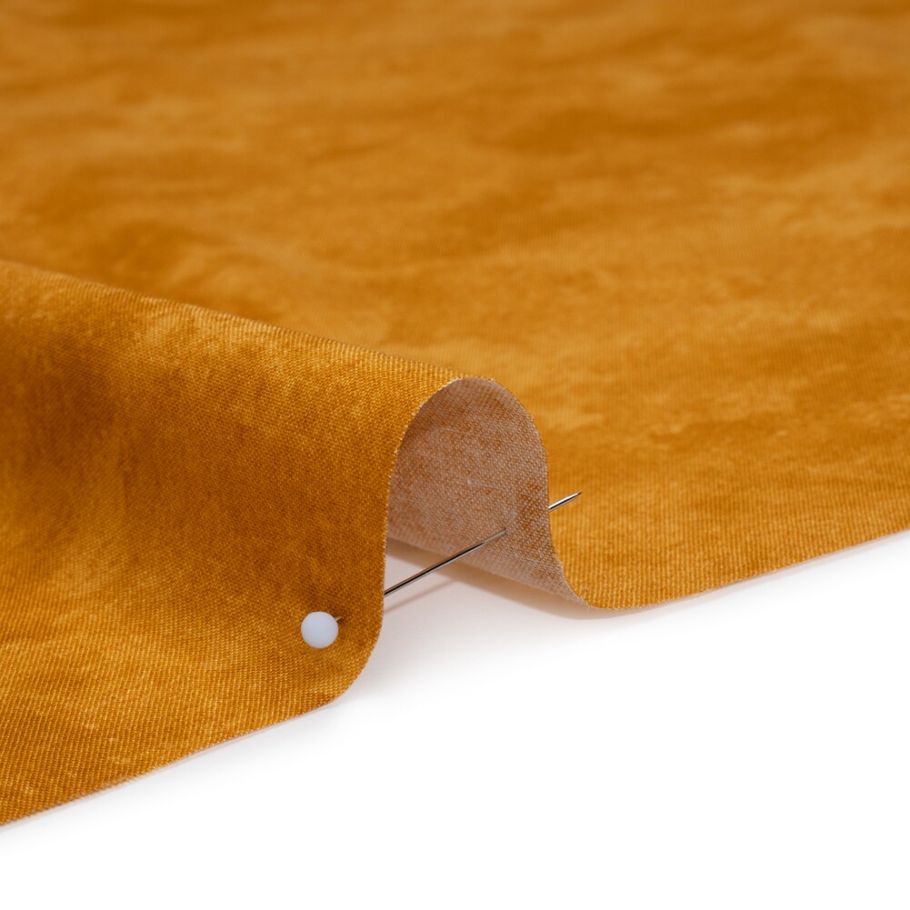 1 Yard Fools Gold Quilting Cotton Toscana Collection Vibrant Abstract 44 inch Width