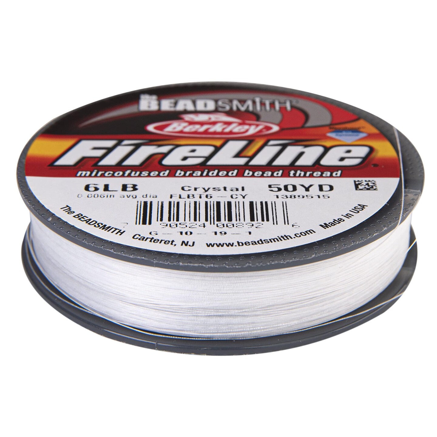 The Beadsmith Fireline by Berkley – Micro-Fused Braided Thread