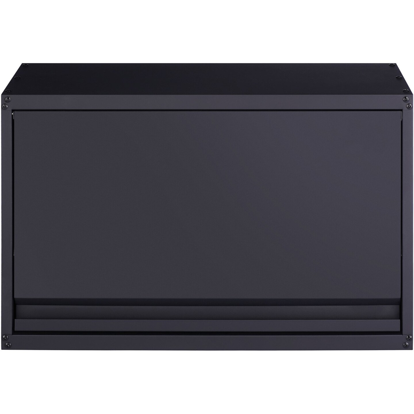 Wall-Mounted Storage Cabinet with Adjustable Shelves for Home or Garage