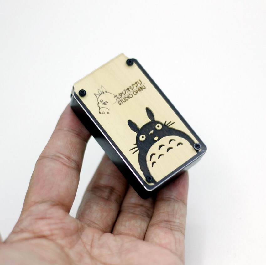 Engraved Totoro Wooden Lighter Ghibli Themed Wooden Lighter