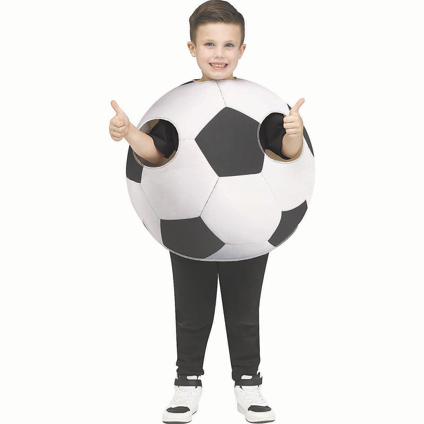 Kids Soccer Sports Ball Costume Polyester Tunic Lightweight Outfit