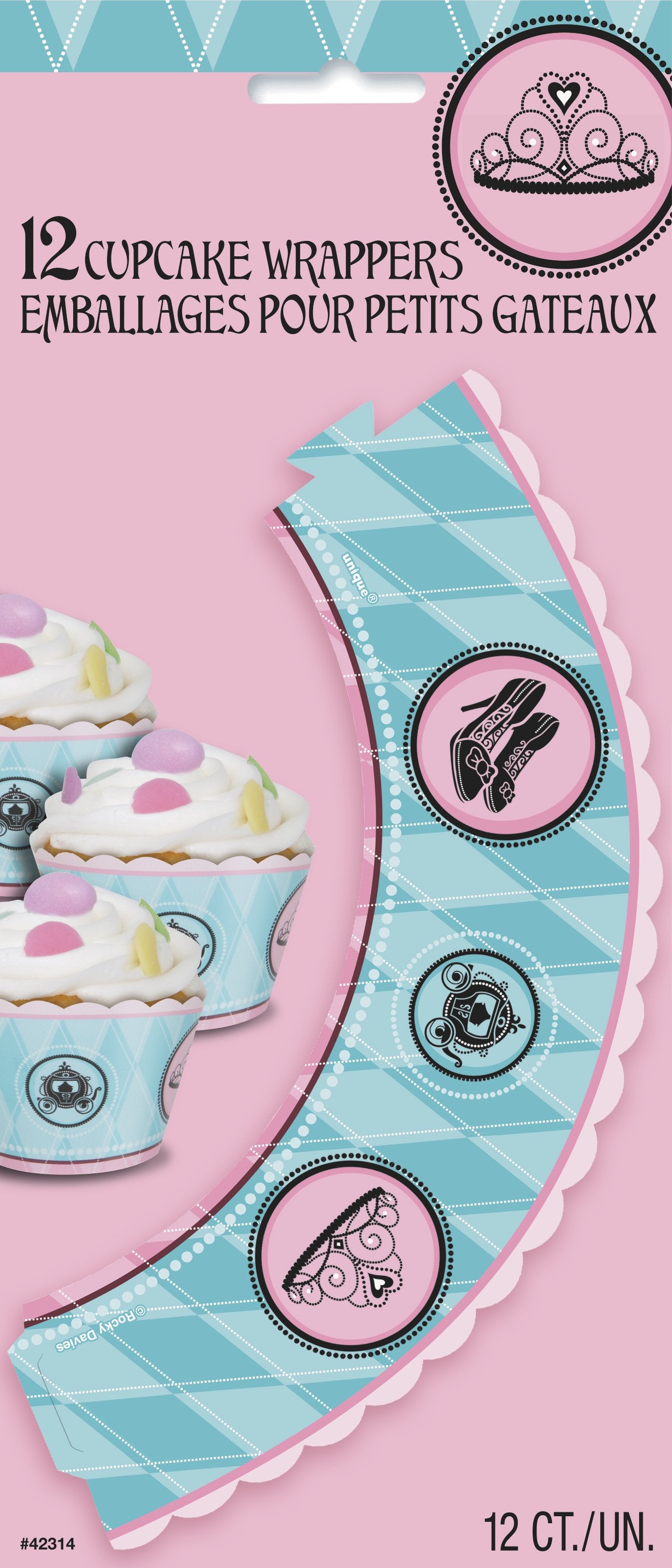 Fairytale Princess Cupcake Wrappers - 12ct