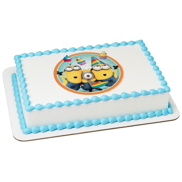 Despicable Me PhotoCake® Edible Cake Topper Icing Image for 1/4 Sheet cake or larger