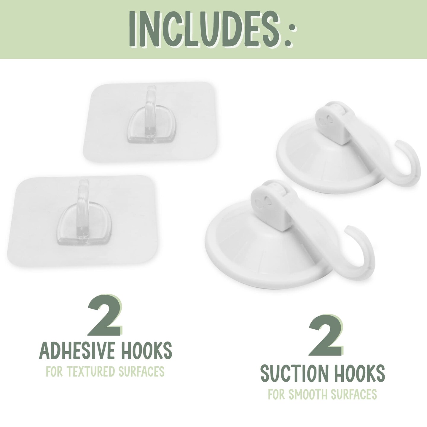 S&T INC. Bath Toy Storage Net with Pockets for Tub, Shower Caddy Holds Baby and Kids Toys, Soap, or Shampoo, Hooks Included, 14 Inch by 20 Inch, White, 1 Pack