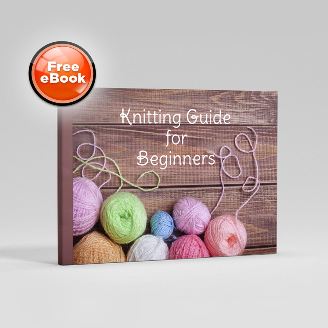 KnitPal 16-inch (40cm) Straight Knitting Needles Set for Large Projects - Long Plastic Knitting Needles - 3 US Sizes: 15/10mm, 17/12mm, 19/16mm - with eBook