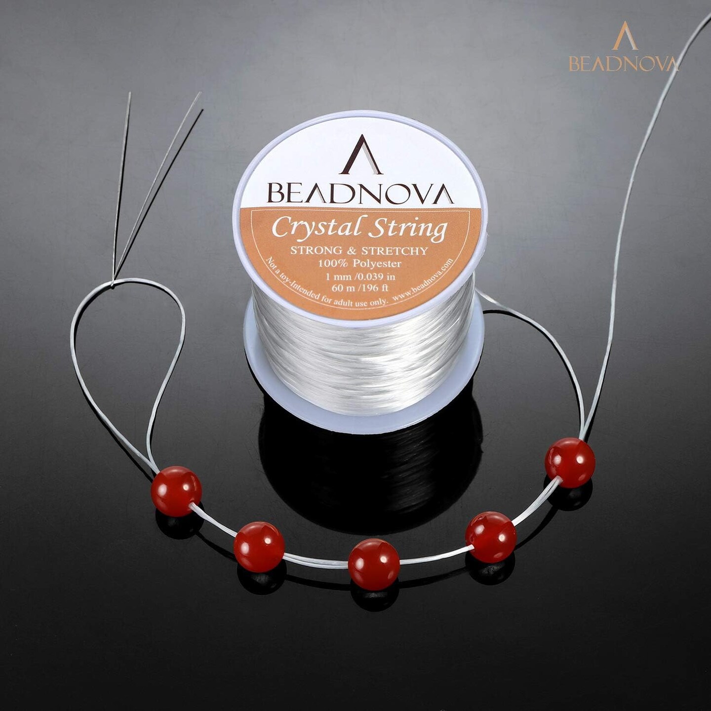 1mm Elastic Stretch Crystal String Cord for Jewelry Making Bracelet Beading Thread