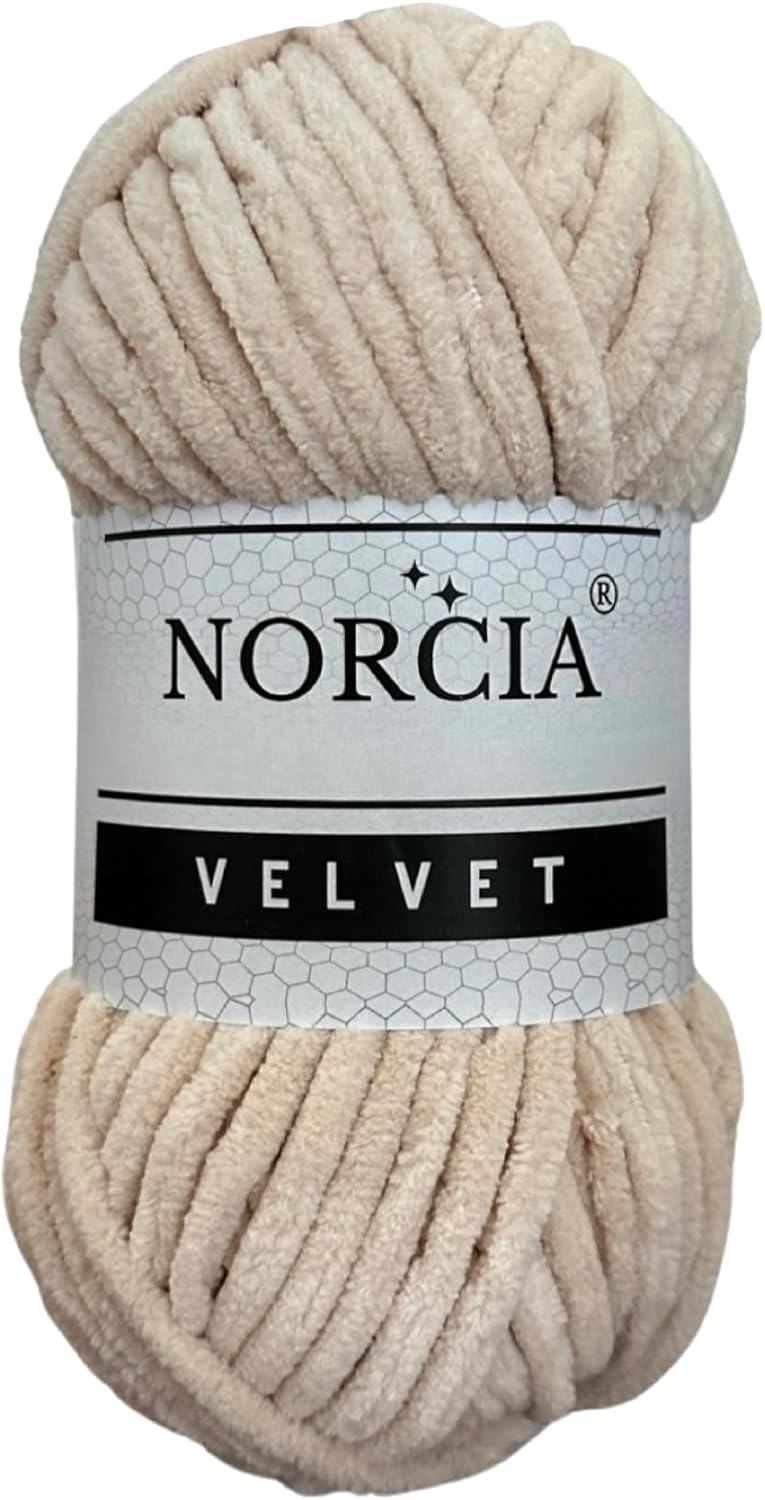Soft Velvet Yarn Chenille Yarn for Crocheting Super Bulky 100g (74.3 yds) Baby Blanket Yarn for Knitting Amigurumi Yarn Fancy Yarn for Crochet Weaving Craft